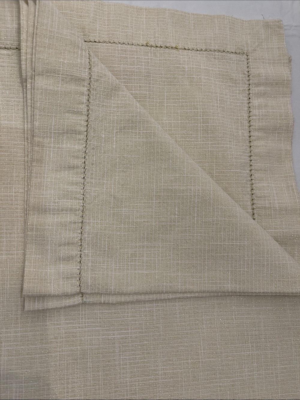 Cream colored Tablecloth
